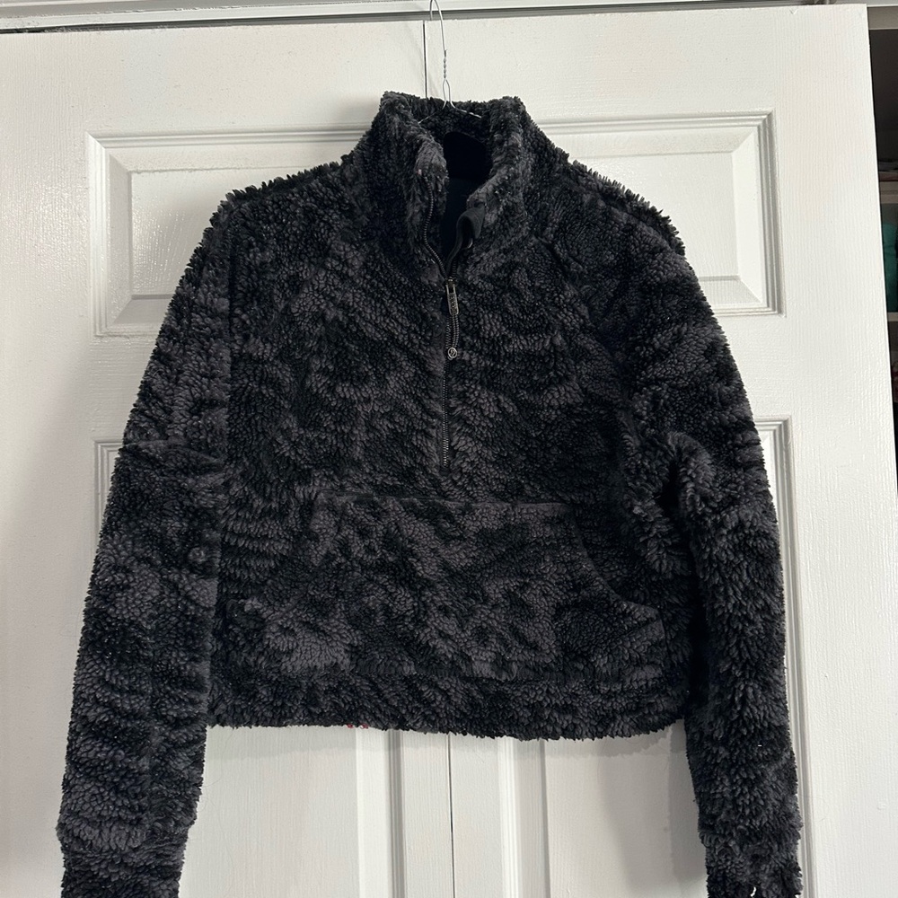 lululemon athletica Charcoal Teddy Jacket